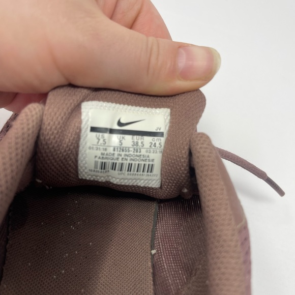 Nike Tangun Athletic Sneakers Smoky Mauve Women’s 7.5 Good Condition - Picture 6 of 7